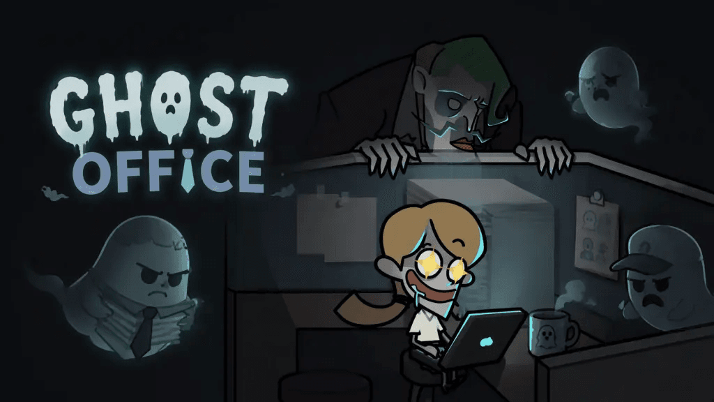 Today's Playhappynow Game Recommendation: Ghost Office, A Quirky Tower Defense Game Set in a Haunted Workplace