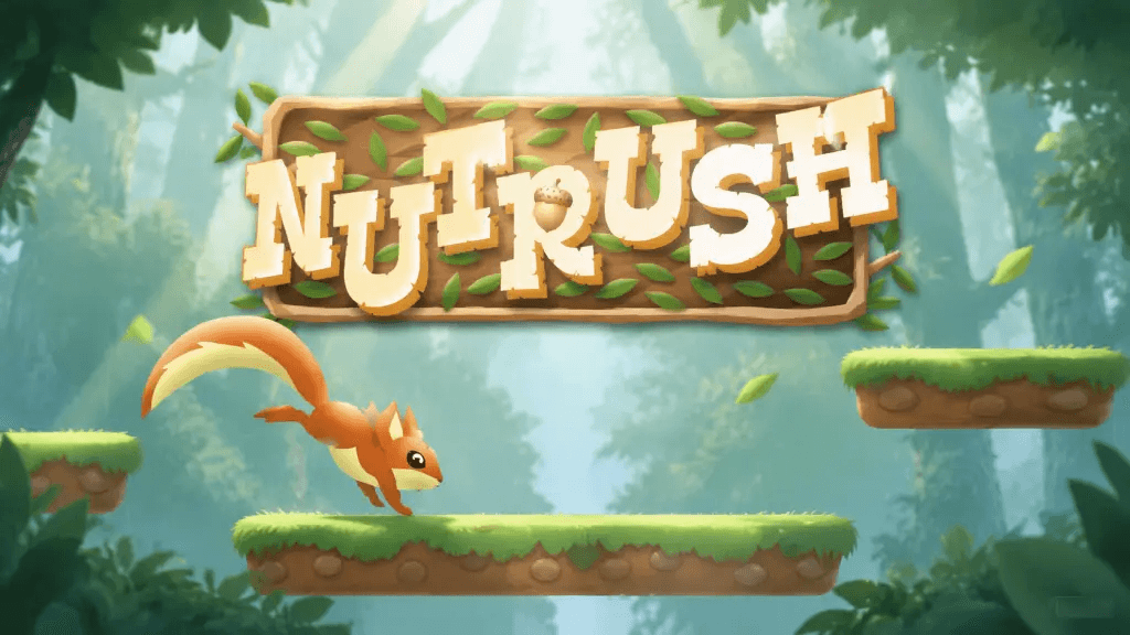 Today's Playhappynow Game Recommendation: Nut Rush, a Casual Squirrel Platformer That Tests Your Timing