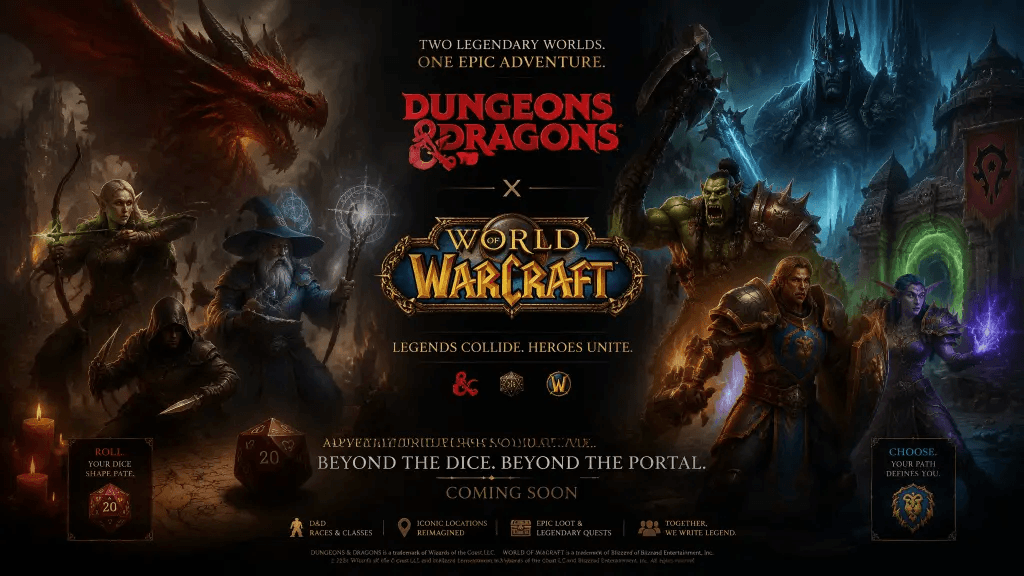 Dungeons & Dragons Leak Points to a World of Warcraft Crossover Ahead of Gen Con 2026