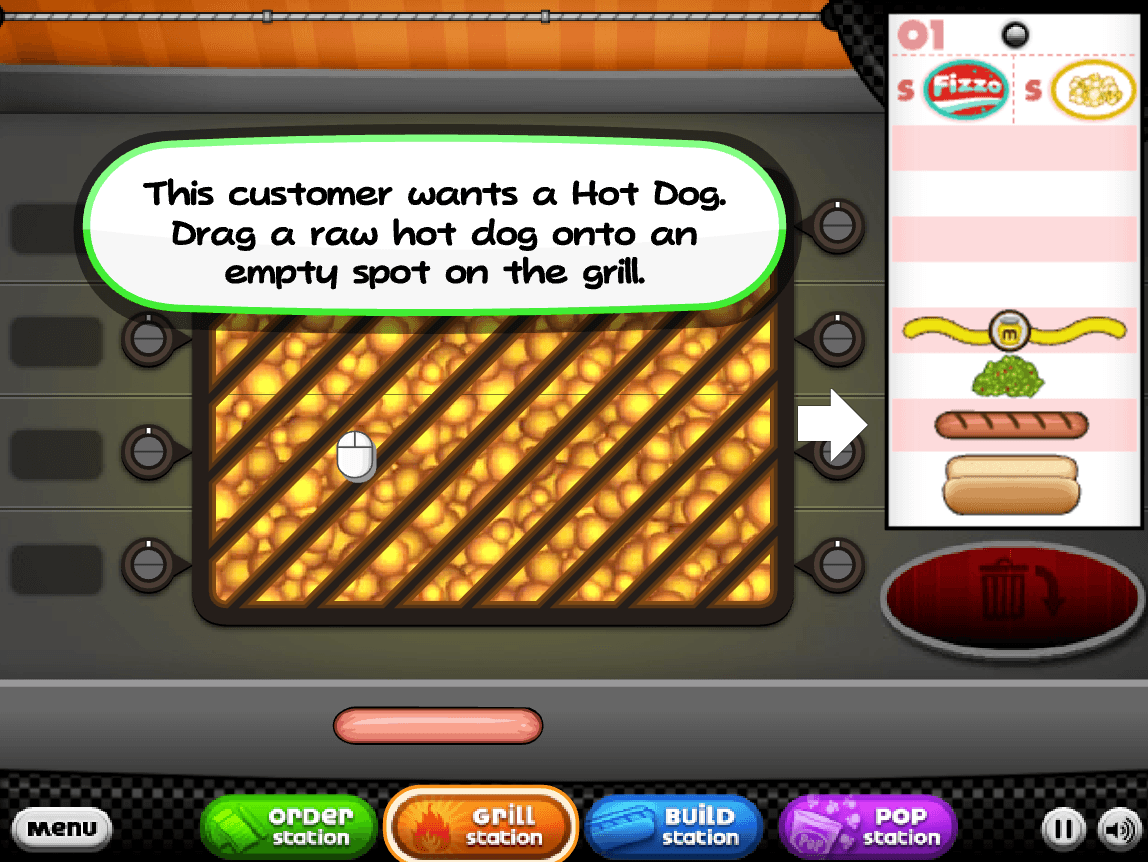 Papa's Hot Doggeria preview 1