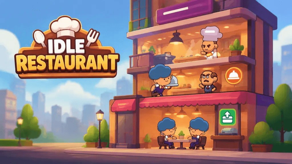 Today's Playhappynow Game Recommendation: Idle Restaurant, Build Your Own Restaurant Empire