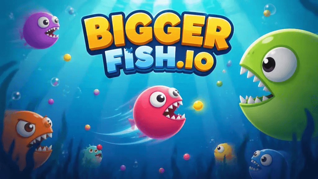 Today's Playhappynow Game Recommendation: Bigger Fish, A Casual Game About Surviving, Growing, and Taking Over