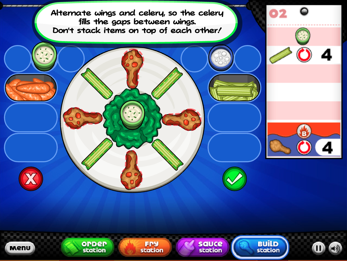 Papa's Wingeria preview 1