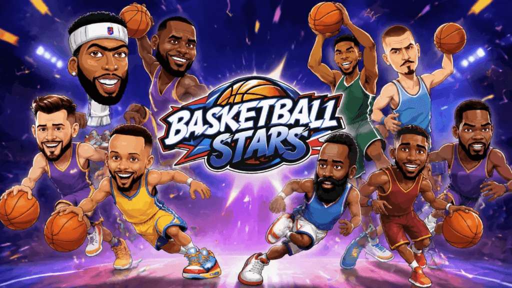 Today's 2Pokee Game Recommendation: Basketball Stars, a 2D Basketball Game That's an Absolute Blast