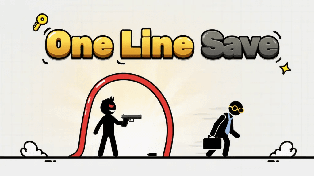Today's Playhappynow Game Recommendation: One Line Save, a Simple Puzzle Game That Puts Your Drawing Skills to the Test